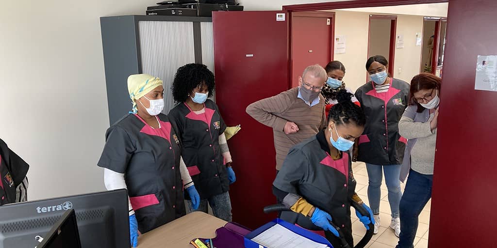 Formation pour les agents de propreté