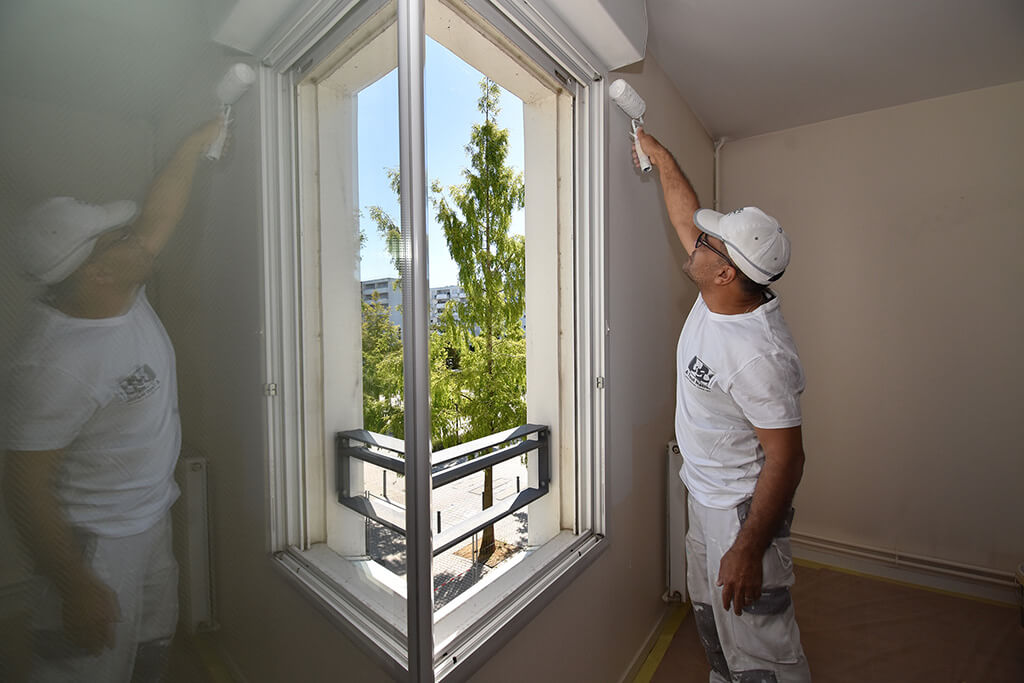 Chantier peinture au Cabinet Pigé