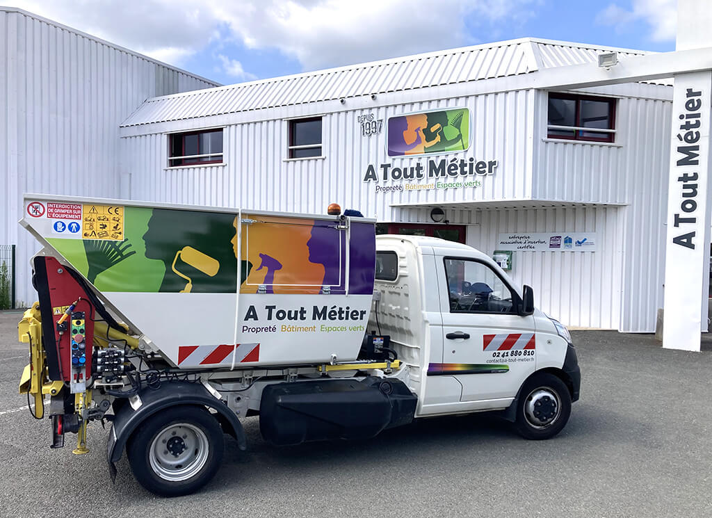 Camion carburant au Biogaz
